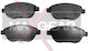 Peugeot Bremsbelag Vorderseite 307 207 C4 Xsara Picasso