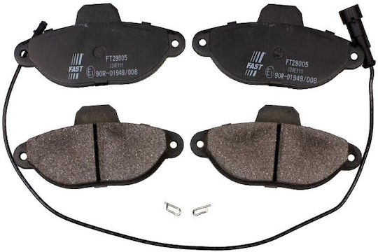 Τακάκια Φρένων Fiat Cinque Seicento Εμπρός Χωρίς Αισθητήρα 5892786