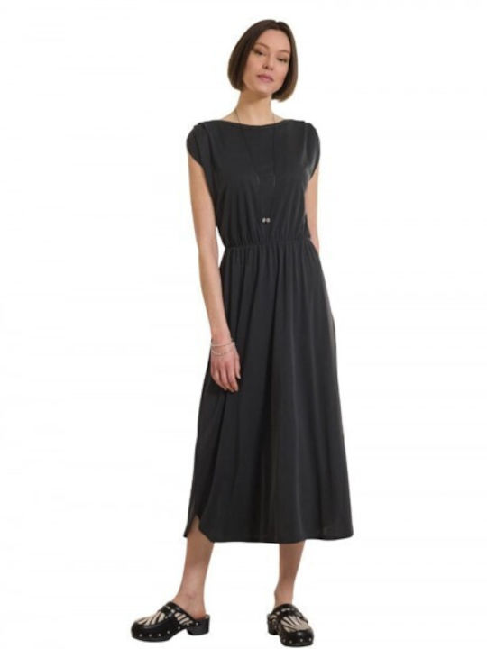 Namaste Summer Midi Dress Black