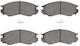 Brake Pads Mitsubishi Delica Space Gear L200 L400