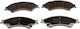 Ford Ranger Vorderseite Bremsbelag 11 2563201