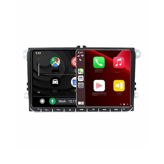 Auto-Audiosystem 2 DIN (Bluetooth/USB/Eingebautes Wi-Fi / 3G/GPS/Apple CarPlay/Android Auto) mit Touchscreen 9 Zoll