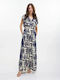 Damen Blau Jumpsuit