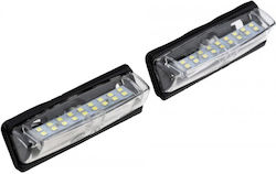 Φωτισμός Πινακίδας Κυκλοφορίας Toyota Avensis Verso 2001-2011 2.0l Mpv Toyota Camry Saloon 2006-2014 3.5l Sedan Toyota Camry Saloon 2006-2014 2.4l Sedan