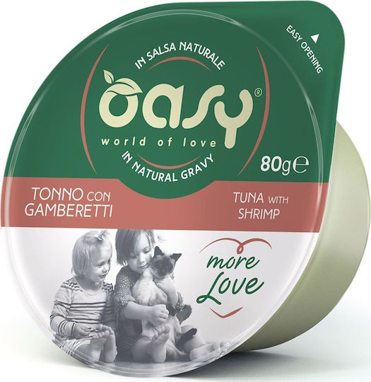 Oasy More Love Hrana Pentru Pisici Cu Ton 70gr
