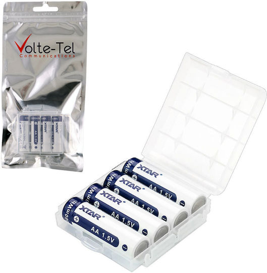 XTAR Επαναφορτιζόμενη Μπαταρία AA Li-ion 2000mAh 1.5V