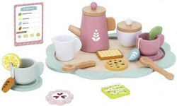 Tooky Toys Σετ Τσαγιού από Ξύλο