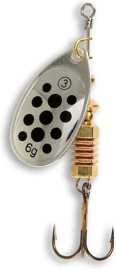 Linea Effe Künstlicher Köder Schmetterling 4g Silber Schwarz
