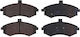 Hyundai Front Brake Pads Elantra 00 Matrix 01-05 986424810