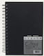 Μπλοκ Σχεδίου Σπιράλ Ebony A5 Portrait 160g