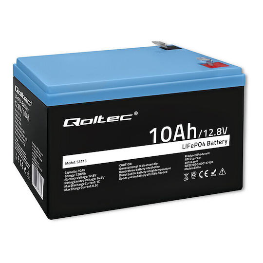 Qoltec Photovoltaic Lithium Battery 12.8V 10Ah