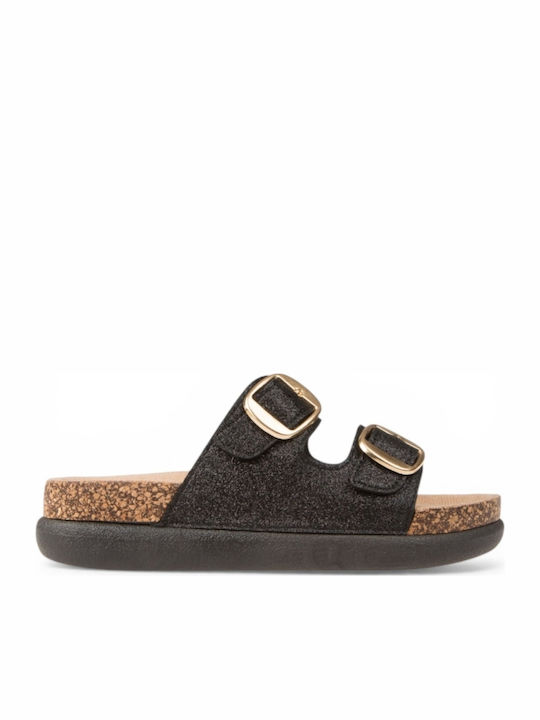 Women's Flat Sandals Black