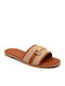 Women's Flat Sandals Brown