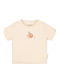 Kids Short-Sleeved Blouse Cream