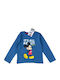 Kinderoberteile Langärmelig Blaue Mickey Mouse