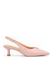Pointed Toe Heels with Medium Heel Pink SV-VB67326-26HH-PINK