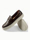 Leather Men's Loafers in Brown Colour