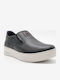 Δερμάτινα Ανδρικά Loafers σε Μαύρο Χρώμα