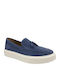Suede Ανδρικά Loafers σε Μπλε Χρώμα