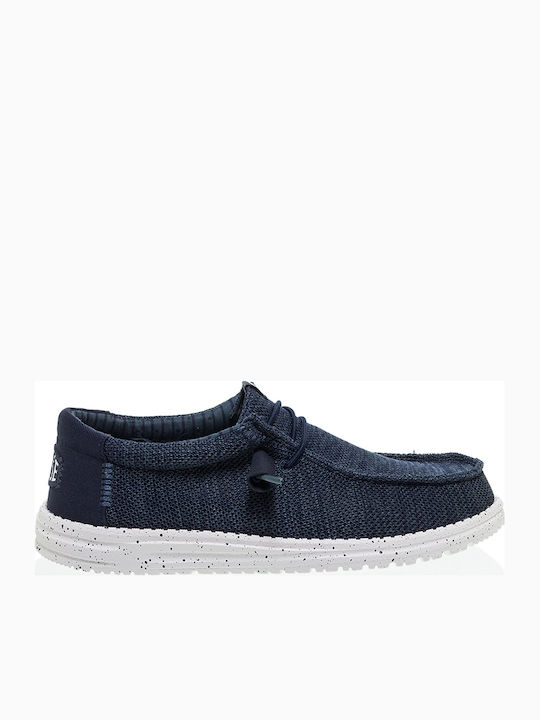 Wally Stretch Sox Herren Mokassins in Blau Farbe