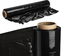 Film Elastic XL Stretch Negru Negru 2.5kg Puternic Opac Rola Cantitate Mare Film Film Elastic XL Stretch Negru Negru 2.5kg Puternic Opac Rola Cantitate Mare Film