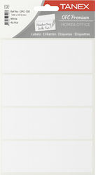 Tanex Selbstklebende Etikettenrollen 100x35,5mm 80 Stück Tanex Selbstklebende Etikettenrollen 100x35,5mm 80 Stück