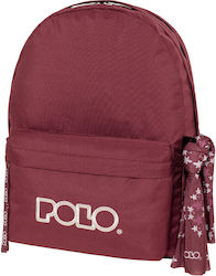 Polo Original Double Scarf Πλάτης Μπορντό