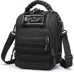 Cardinal Rucsac Militar Pentru Piept Negru 5.9lt