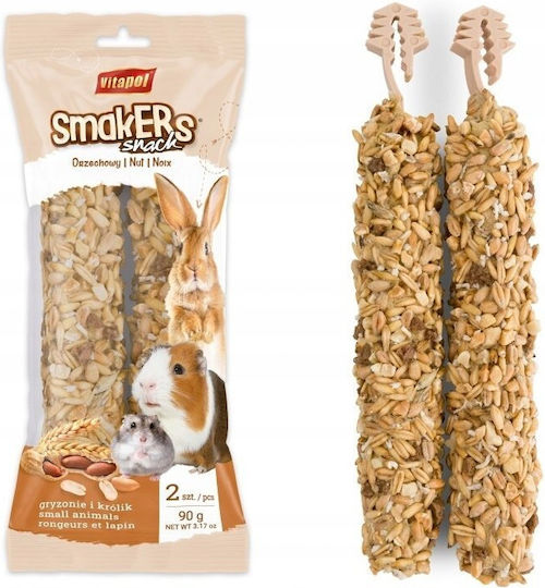 Vitapol Smakers Hazelnut Rodents Rabbits In Foil 90 G 6 Pcs./display