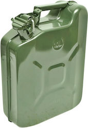 Metal Fuel Canister 10l Capacity Green Color