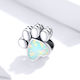 Ασημενιο Charm 925 Pet Foot