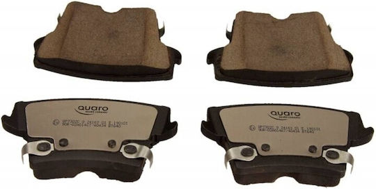 Quaro Silver Ceramic Brake Pad Set for Back Chrysler 300C