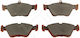 Front Brake Pads Omega 2.4 2.6 Sport 1605003