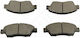 Front Brake Pads for Civic Crx 1.6 91 45022s7a000