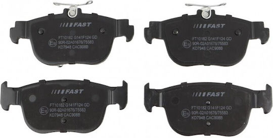 Ford Transit Connect 22 Rückbremsbeläge Ohne Sensor Vwn3ca2d390fa