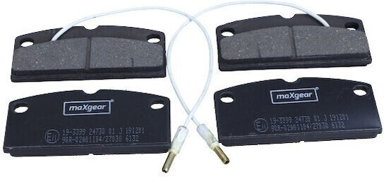 Maxgear Bremsbelag Für Aixam Vorderseite 400 500 721 Nova Pa-021af