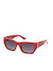 Guess Ochelari De Soare Pentru Femei Cu Culoarea Full Face Roșie Tortoise Și Culoare Gri Degrade GU00293 66B