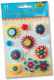 Folia Chalkboard Stickers Decorative Flowers 11 Pieces 5271