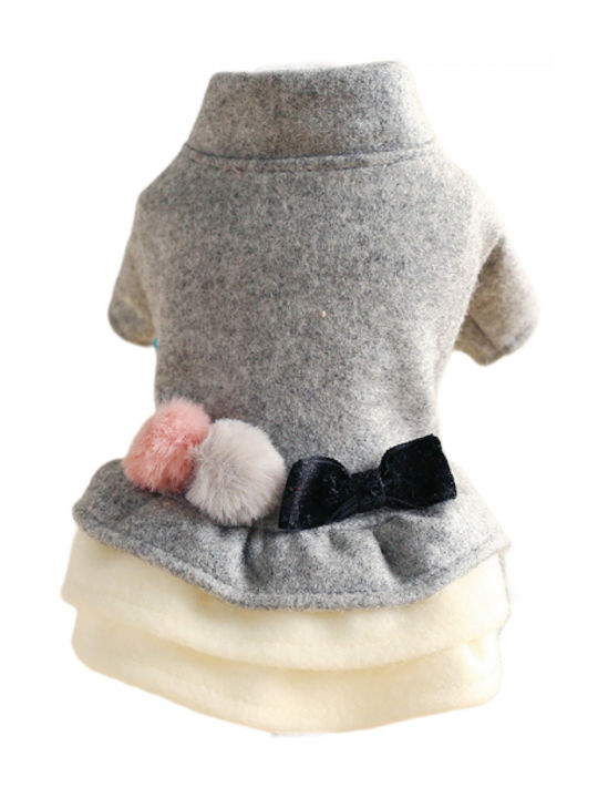 Dog Dress Denik Z4 Gray Dress Xlarge 40cm