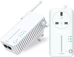 Strong Kit AV600 UK Plug Διπλό για Ασύρματη Σύνδεση - Passthrough Strong Kit AV600 UK Plug Διπλό για Ασύρματη Σύνδεση - Passthrough