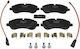Ford Transit Tourneo Vorderseite Bremsbelag 2.2 Tdci 12 1763915