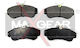 Τακάκια Φρένων Nissan Εμπρός Primera 90-99 Almera 00 986461147