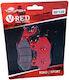Motorcycle Brake Pads Organic Yamaha Xtz 750 1989-1997 Without ECE