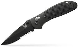 Benchmade Griptilian Σουγιάς Μαύρος σε Θήκη