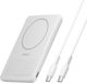 Belkin BoostCharge Slim Magnetic MagSafe Power Bank 5000mAh με Θύρα USB-C Λευκό