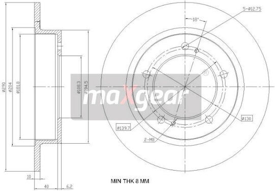 Disc De Frână Partea Din Față Suzuki Jimny 98 08b30410