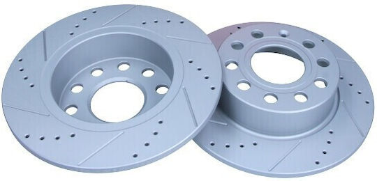 Volkswagen Brake Disc Back Golf 5 A3 Octavia Caddy Scirocco Seat 253x10 Drilled Engraved
