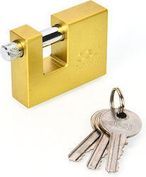 Deli Padlock Monoblock with Key 80mm Deli Padlock Monoblock with Key 80mm