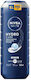 Nivea Hydro Care Bubble Bath Gel For Men With Glycerin & Powder Scent 500ml