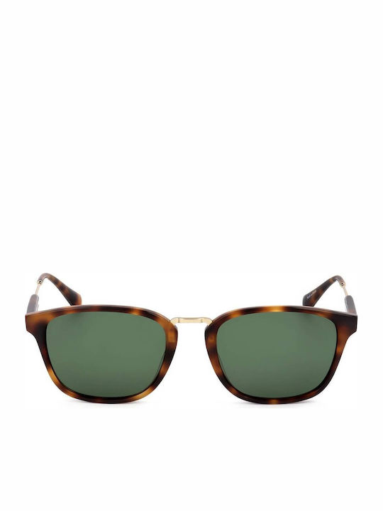 Sandro Unisex Sonnenbrillen mit Braunem Rahmen und Grünem Glas
